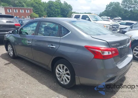 2017 Nissan Sentra Sv z USA, uszkodzony, nr VIN 3N1AB7AP6HY408638